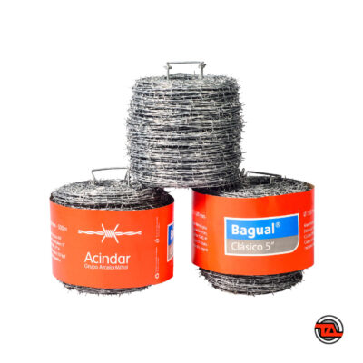 Alambre de púas 500mts Acindar Bagual Clásico