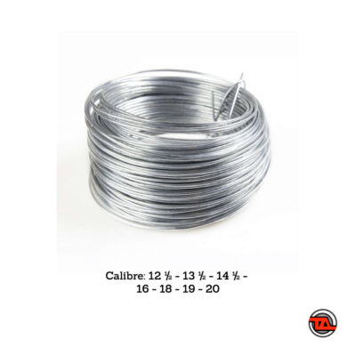 Alambres Galvanizados fraccionados x Kg