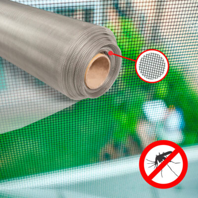 Tela mosquitera de fibra de vidrio