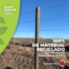 Poste Plástico Reciclable