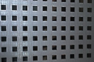 Chapa Perforada Cuadrada 20x20mm