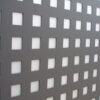 Chapa Perforada Cuadrada 20x20mm